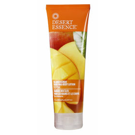Desert Essence Hand and Body Lotion, Island Mango, 8 Fluid Ounce