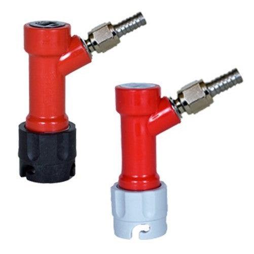 CMB HOZQ8-943 Pin-Lock Mfl Dis-Connect Set with Swivel Nuts (2) 5/16 Gas, 1/4 Liquid Barbed, Multi