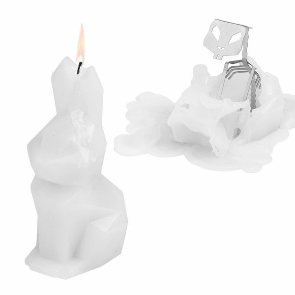 PyroPet Candles Hoppa Candle, White