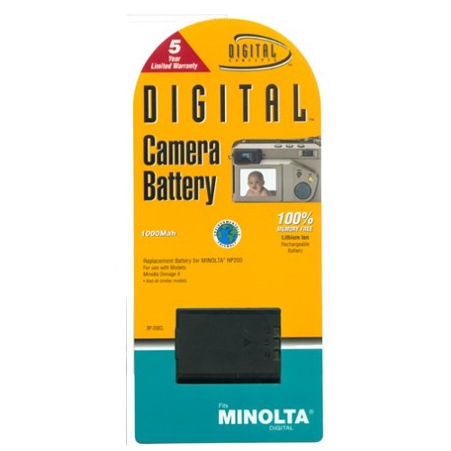 Digital Concepts 1000 MAH Replacement Battery for Minolta Np-200