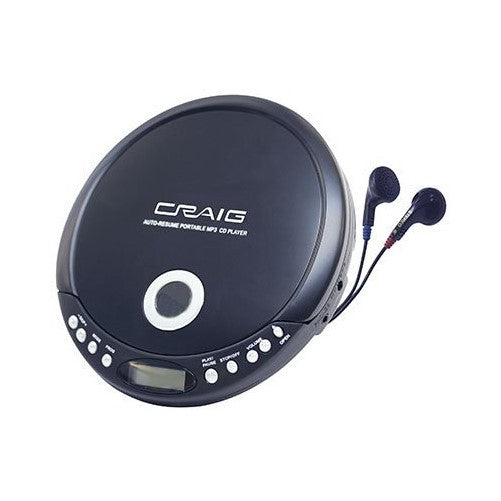 Portable CD/MP3 Player with 120 Second Anti Skip