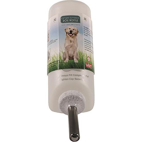 Lixit 30-0685-036 Dog Water Bottle, Large, 32-Ounce