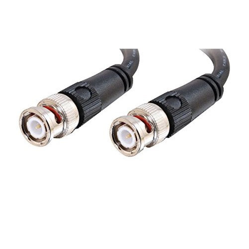 C2G 40027 75 OHM BNC Cable, Black (12 Feet, 3.65 Meters)