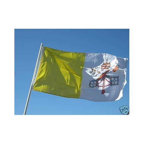 Online Stores Vatican City 3ft x 5ft Printed Polyester Flag Catholic Church Poly