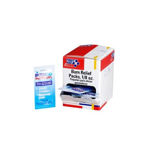 Burn relief pack- 3.5 gm- 25 per dispenser box