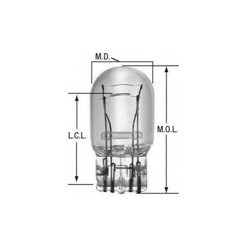 Wagner Lighting BP7443 Miniature Bulb - Card of 1