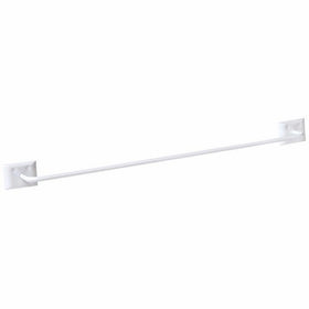Decko Bath Products 48170 Towel Bar, 24-Inch, White