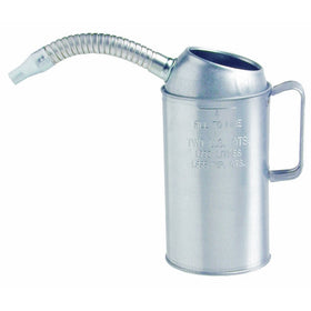 Plews 75-444 Galvanized Measure Spout - 4 Quart Capacity