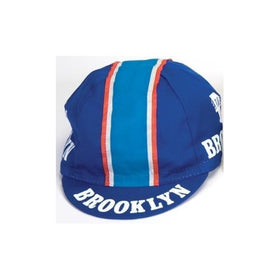 Giordana Brooklyn Team Cycling Cap - Blue - GI-6CAP-TEAM-BROK