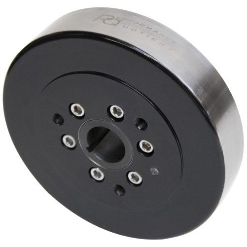PRW 2540001 FluidGel Black 7.25" OD External Balance Damper for Chevy 400/383 1970-80