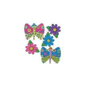 Wallies 12932 K.P. Kids Butterfly Garden Wallpaper Cutout