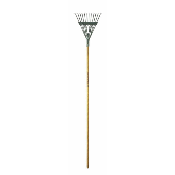 Flexrake CLA102 Classic 8-Inch Spring Shrub Rake with 48-Inch Handle