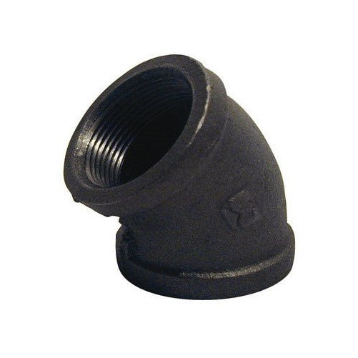 Southland 520-204HN 3/4" Black 45º Elbows