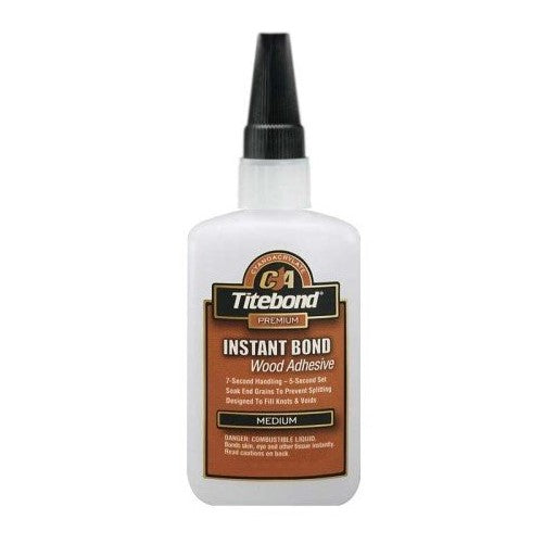 Titebond Instant Bond CA Adhesive, Medium 4 oz