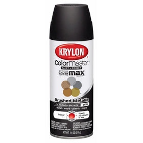 Krylon K05125400 Brushed Metallic Aerosol Spray Paint, 11-Ounce, Oil Rubbed Bronze