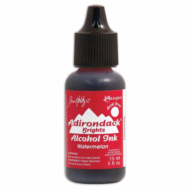 Ranger Ink Tim Holtz Adirondack Alcohol Ink Brights Singles: Watermelon