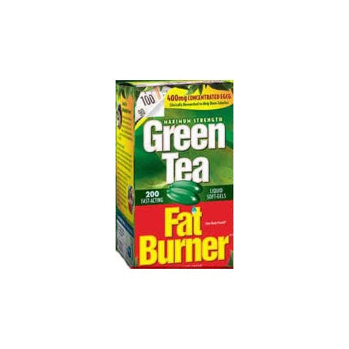 Applied Nutrition Green Tea Fat Burner with EGCG, 400mg ( 200 Soft gels )