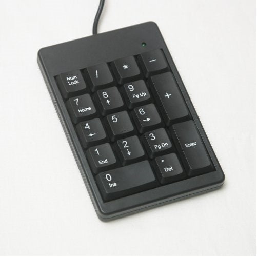 Cubeternet Portable Slim USB Mini Numeric KeyPad Number Keyboard