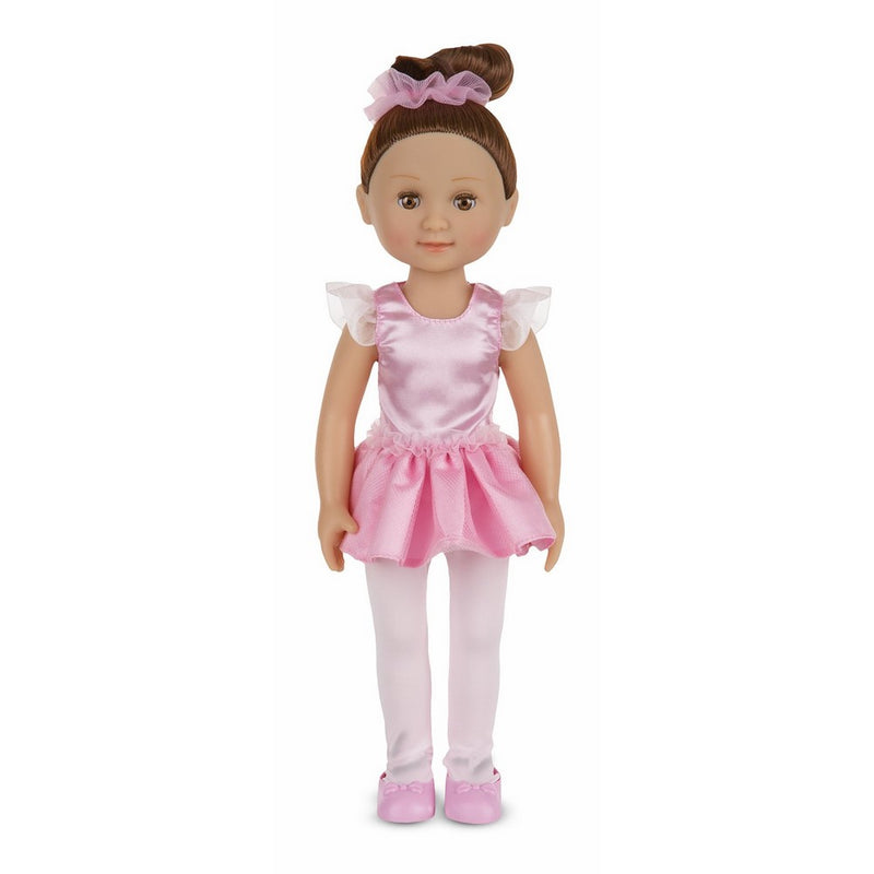Melissa & Doug Victoria 14-Inch Poseable Ballerina Doll With Leotard and Tutu