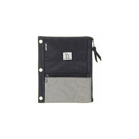Top Flight Titanium Zipper Pencil Pouch with 4 Pockets, 8.125 x 9.75 Inches, 1 Pouch, Color May Vary (43049)