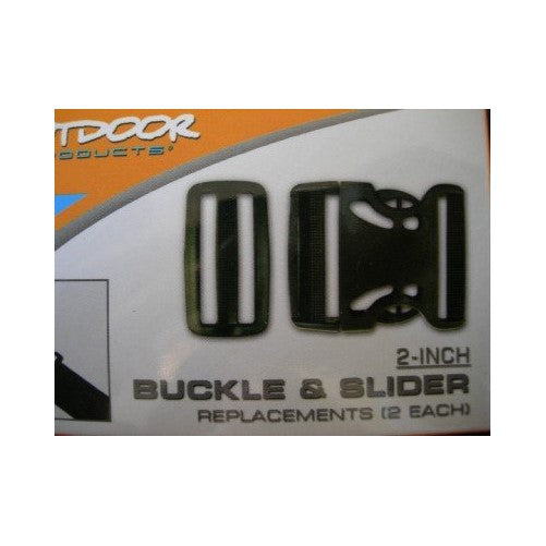Outdoor Products CAR200WM000 2.0" Buckle & Slider Repel Kit