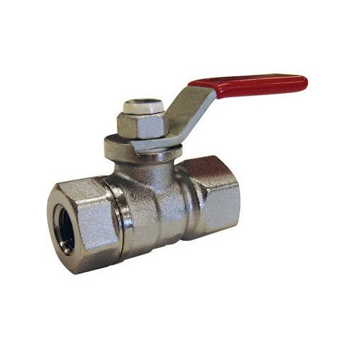 Mueller Ball Valve < 0.25 % Lead Threaded 1/4 " Ips Chrome Quarter Turn Chrome Plated Bulk