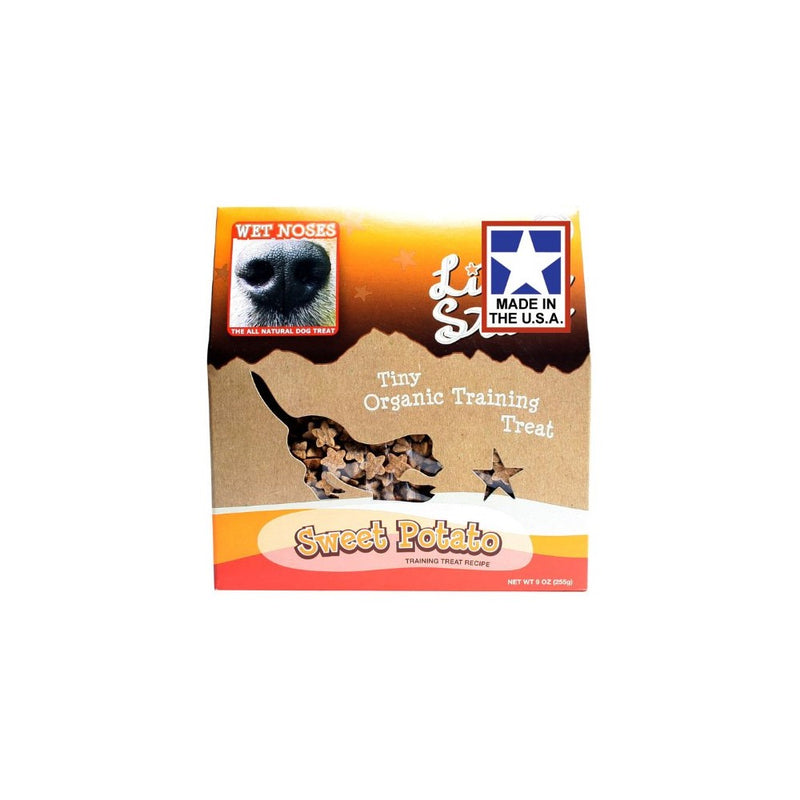 Wet Noses Little Stars Sweet Potato Organic Dog Training Treats, 9-Ounce