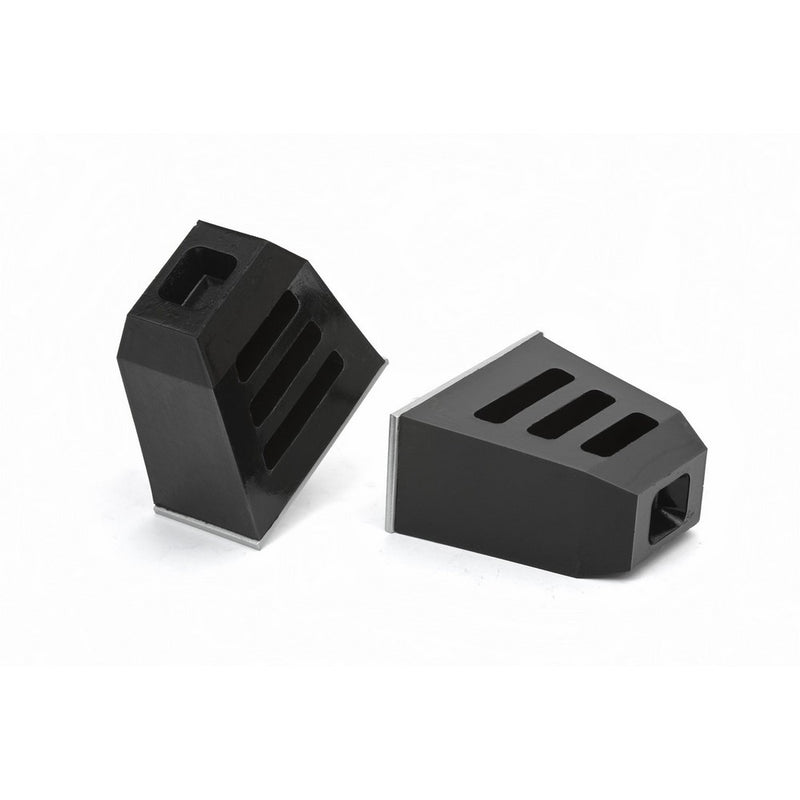 Daystar, Universal polyurethane bump stop 4-1/2" tall 4-1/2" long 2-1/2" wide single stud mount competition style polyurethane bump stop, KU09009BK, Made in America