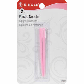 Singer Large Eye Plastic Needles, 2-Count