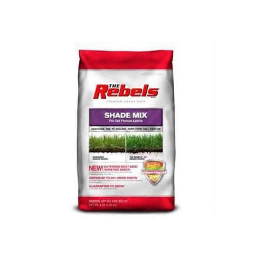 Pennington 100081775 The Rebels Tall Fescue Shade Grass Seed Mix, 3-Pound