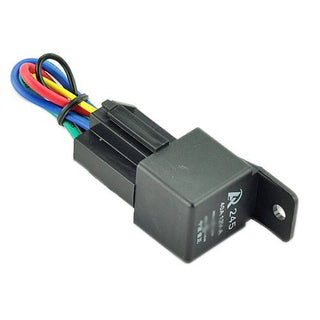 Car Auto Truck Relay & Socket SPDT 12V 12 Volt DC 40A AMP 5Pin
