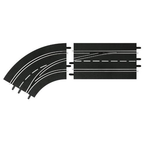 Carrera Digital 124/132 Lane Change Left Curve, Out to In