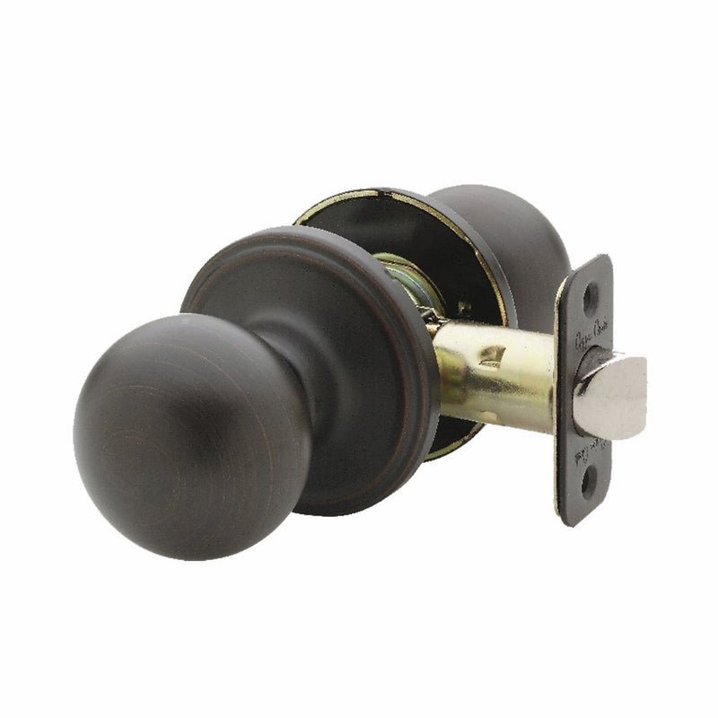Copper Creek BK2020TB Ball Passage Door Knob, Tuscan Bronze