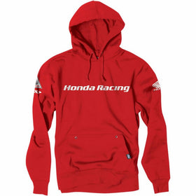 Factory Effex 16-88372 'Honda Racing' Hooded Pull-over Sweatshirt (Red, Large)