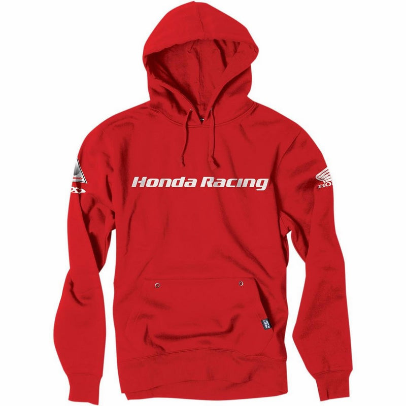 Factory Effex 16-88372 'Honda Racing' Hooded Pull-over Sweatshirt (Red, Large)