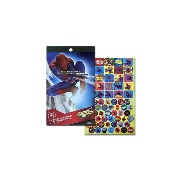 Disney Spiderman 4 Sticker Pad with Over 270 Stickers