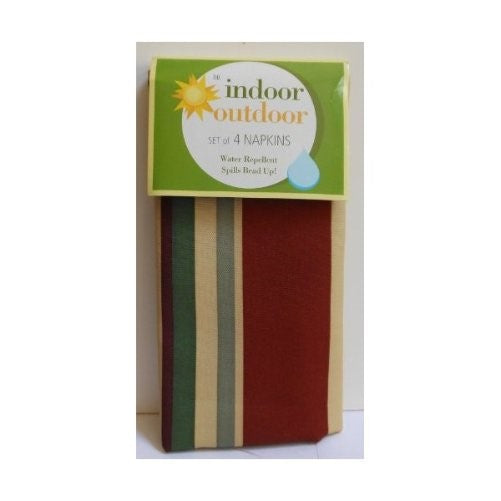 Bardwil Indoor Outdoor Napkins – Seneca Brown
