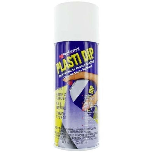 Performix 11207-6PK Plasti Dip White Multi-Purpose Rubber Coating Aerosol - 11 oz., (Pack of 6)