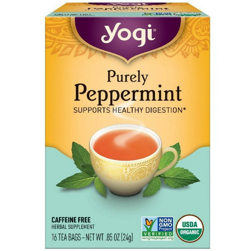 Yogi Teas Tea Purely Peppermint Org