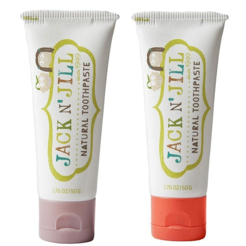 Jack N' Jill Natural Toothpaste (Pack of 2) Raspberry