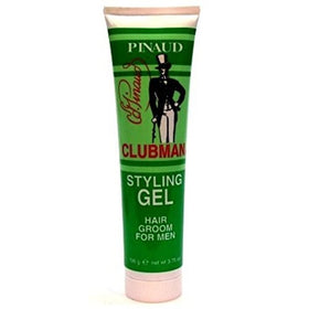 Clubman Styling Gel Tube 3.75 Ounce For Men (111ml) (3 Pack)