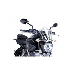 Puig 7015F Dark Smoke New Gen Sport Shield (Yamaha Fz-07 14'-17')