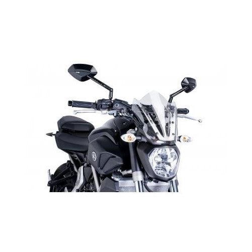 Puig 7015F Dark Smoke New Gen Sport Shield (Yamaha Fz-07 14'-17')