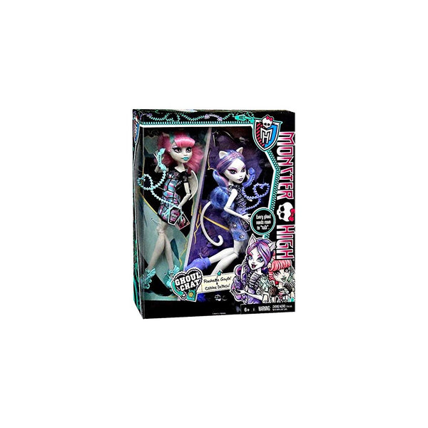 Monster High Ghoul Chat Doll 2-Pack Rochelle Goyle & Catrine DeMew
