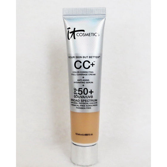 It Cosmetics Your Skin But Better CC Cream with SPF 50 Travel Size Light 0.406oz