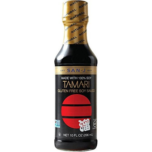 SAN J Tamari Premium Soy Sauce 10 oz. (Pack of 3)