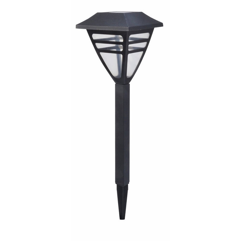Moonrays 91386 Fairview Solar Powered LED Path Light (4 Pack), Black Finish