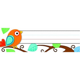 Carson Dellosa Boho Birds Nameplates (119030)