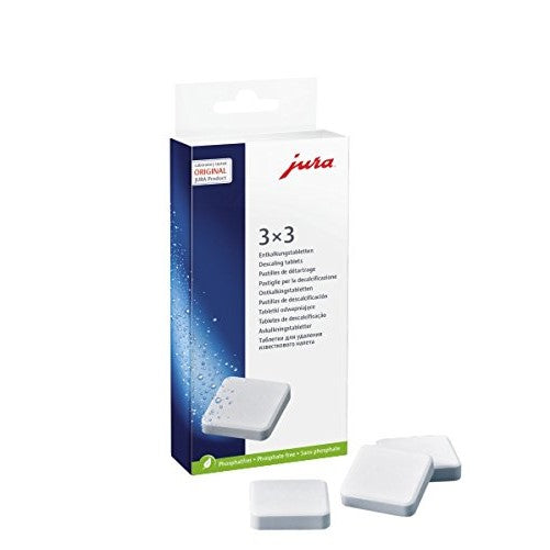 Jura 66281 Decalcifying/Descaling Tablets (9 tablets)