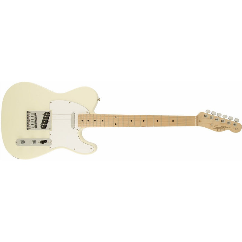 Squier by Fender Affinity Telecaster Beginner Electric Guitar - Maple Fingerboard, Arctic White